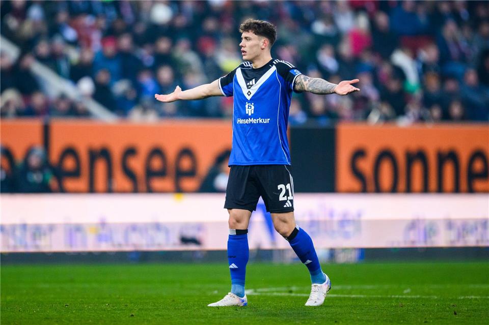 Nicolai Remberg trifft mit dem HSV im DFB-Pokal auf seinen Ex-Club. (Archivfoto)Tom Weller/dpa