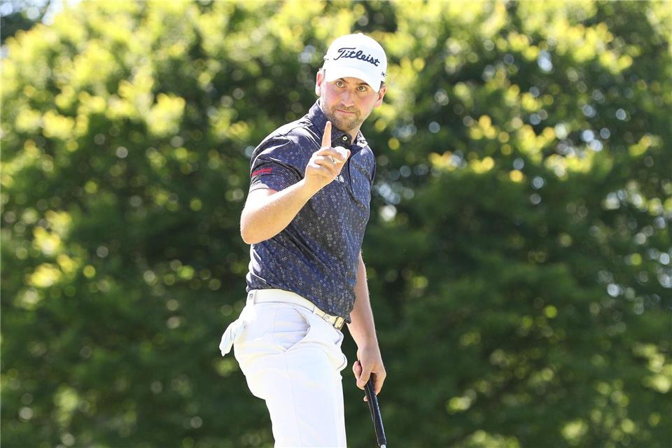 Nicolai von Dellingshausen hat sein erstes Turnier auf der DP World Tour gewonnen.Christian Kolbert/dpa