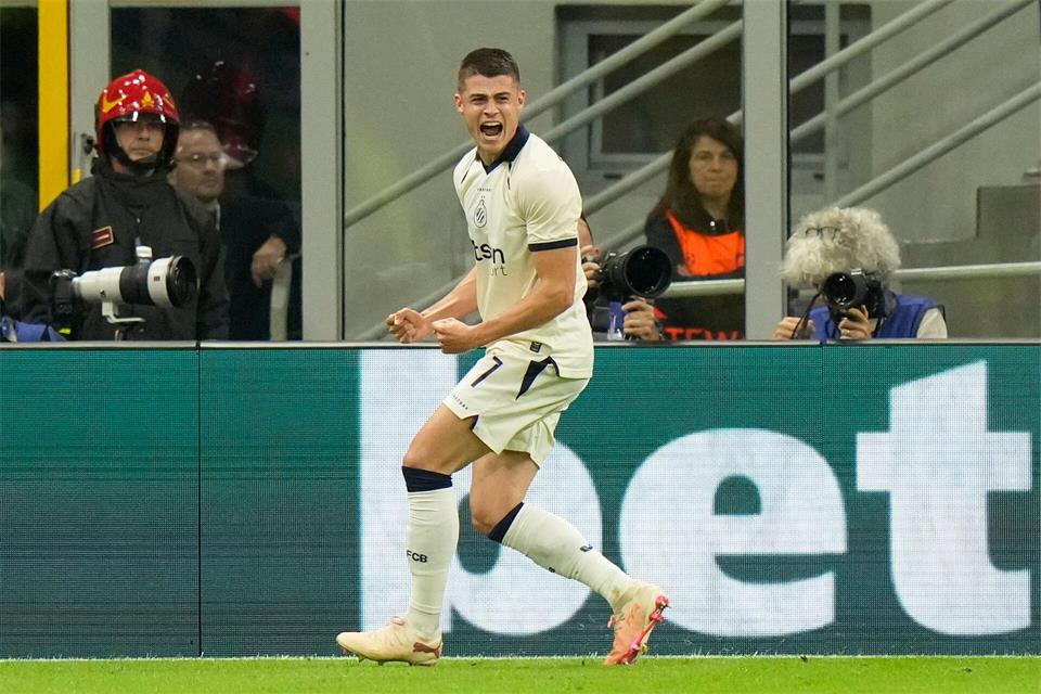Nicolo Tresoldi erzielte einen Dreierpack.Luca Bruno/AP/dpa