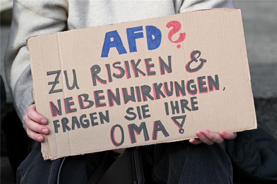 „Nie wieder“ sei jetzt, so der Veranstalter. Rechtsextremismus dürfe nicht wieder und nicht weiter Macht in den Parlamenten gewinnen. (Symbolbild)Arne Dedert/dpa