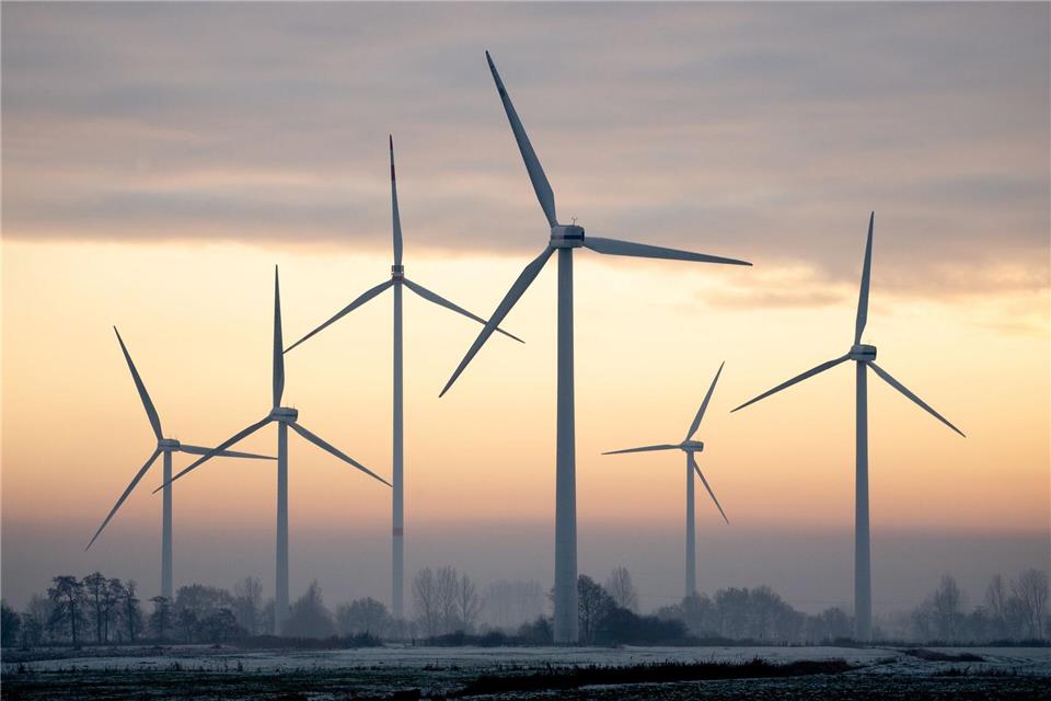 Niedersachsen ist in Deutschland führend beim Ausbau der Windenergie. (Symbolbild)Hauke-Christian Dittrich/dpa