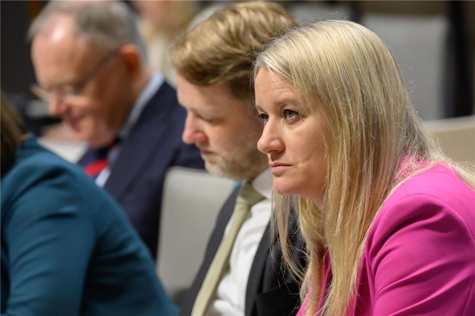 Niedersachsens Justizministerin Wahlmann setzt im Kampf gegen Antisemitismus auf Strafverfolgung und Prävention. (Archivbild)Julian Stratenschulte/dpa
