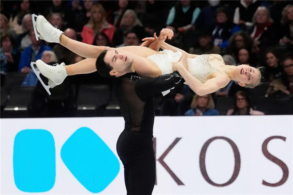 Nikita Volodin und Minerva Hase gelten als große Medaillenhoffnung für die Olympischen Spiele 2026.Charles Krupa/AP/dpa