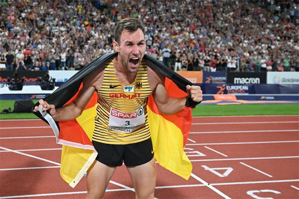 Niklas Kaul hat gute Erinnerungen an das Münchner Olympiastadion. (Archivbild)Sven Hoppe/dpa