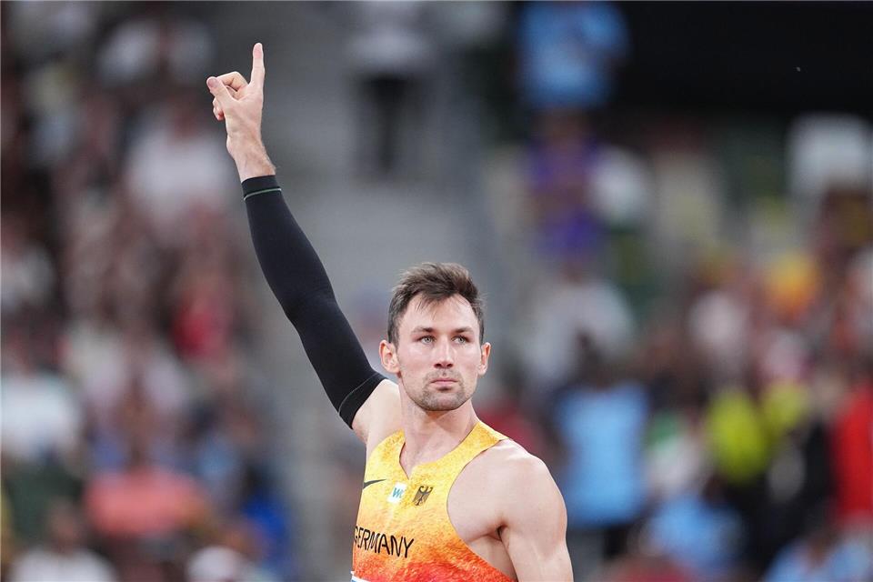 Niklas Kaul wurde Vierter im Zehnkampf.Michael Kappeler/dpa