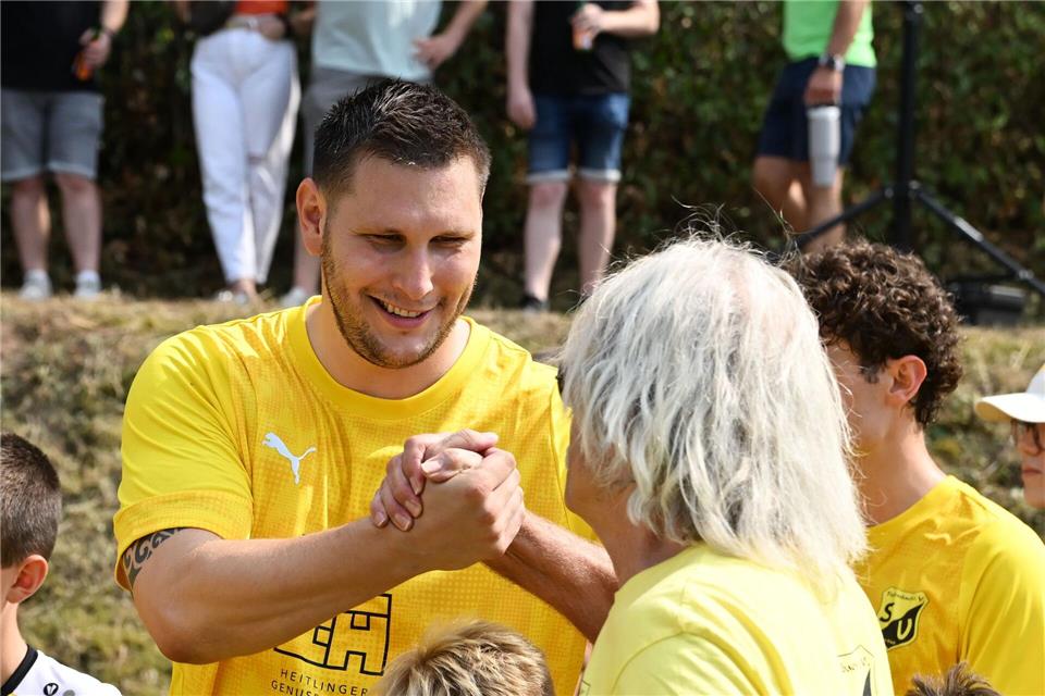 Niklas Süle löste Trubel beim SV Tiefenbach aus.Uli Deck/dpa