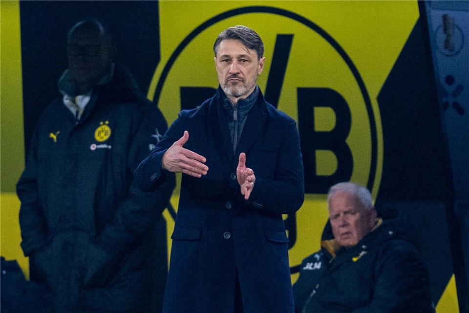 Niko Kovac sah ein behäbiges Spiel seiner MannschaftDavid Inderlied/dpa