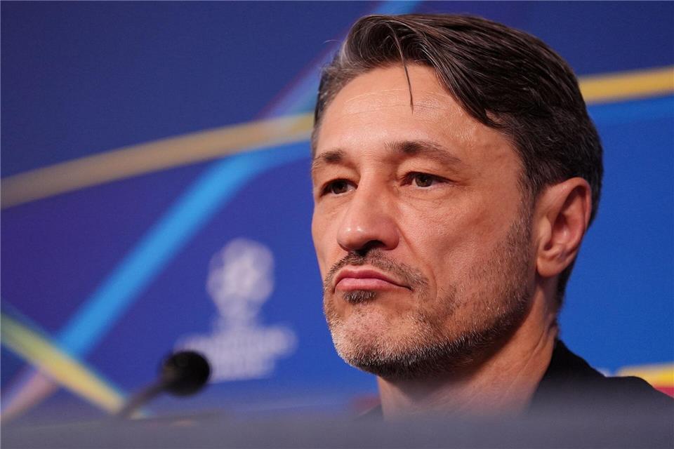 Niko Kovač erwartet von seiner Mannschaft eine Reaktion.Martin Rickett/PA Wire/dpa