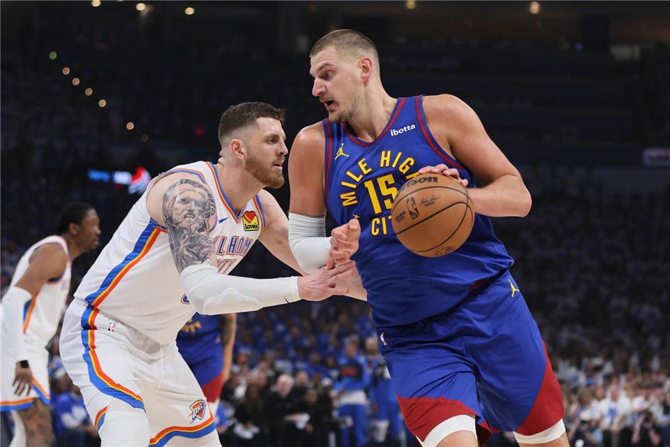 Plötzlich fünf Titelanwärter: Deutsche mischen die NBA auf Nikola Jokic dürfte mit seinen Nuggets wieder konkurrenzfähig sein.Nate Billings/AP/dpa