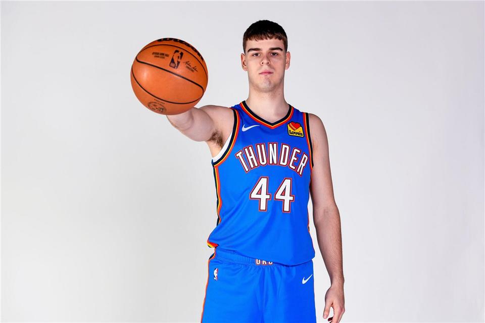 Hodenkrebs: NBA-Profi Topic unterzieht sich Chemotherapie Nikola Topic glaubt fest daran, den Krebs zu besiegen.Kyle Phillips/AP/dpa