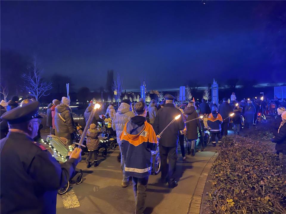 Nikolausumzug in Raesfeld.