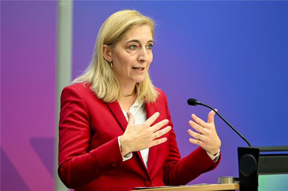 Nina Warken war bisher Gesundheitsministerin. (Archivbild)Soeren Stache/dpa