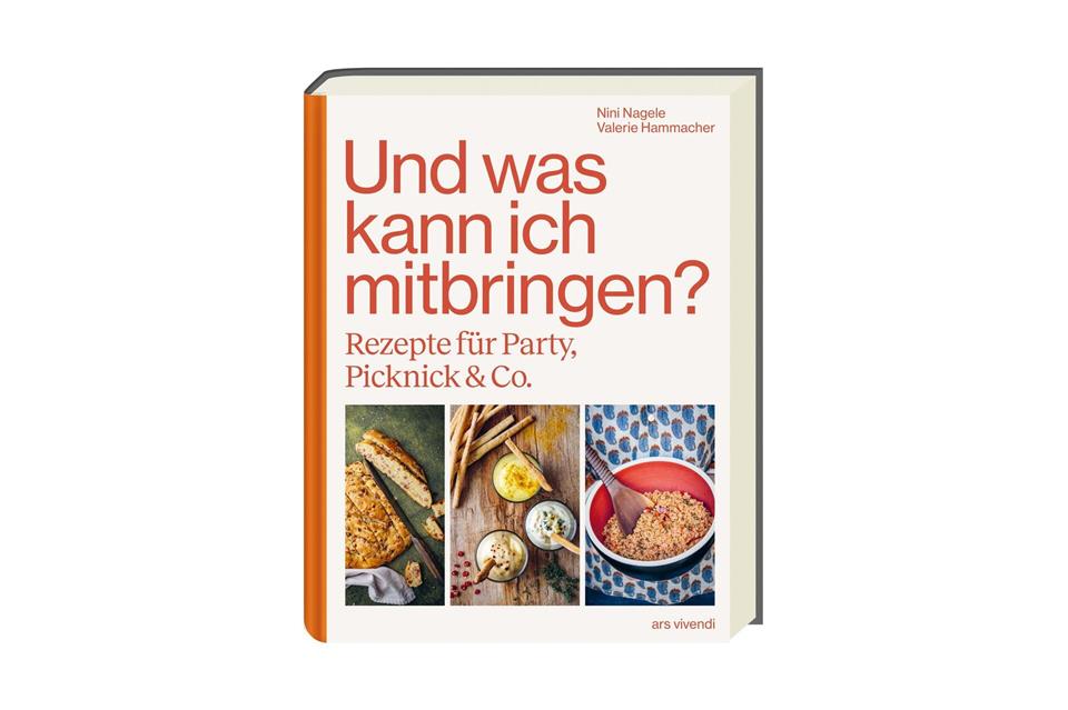 Nini Nagele, Valerie Hammacher, „Und was kann ich mitbringen? Rezepte für Party, Picknick & Co“, ars vivendi 2025, 176 Seiten, ISBN 978-3-7472-0660-7, 28 Euro.Valerie Hammacher/ars vivendi/dpa-tmn
