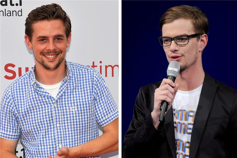 Noch im frühen Stadium ihrer TV-Karriere: Joko (r.) und Klaas. (Archivbilder)picture alliance / dpa