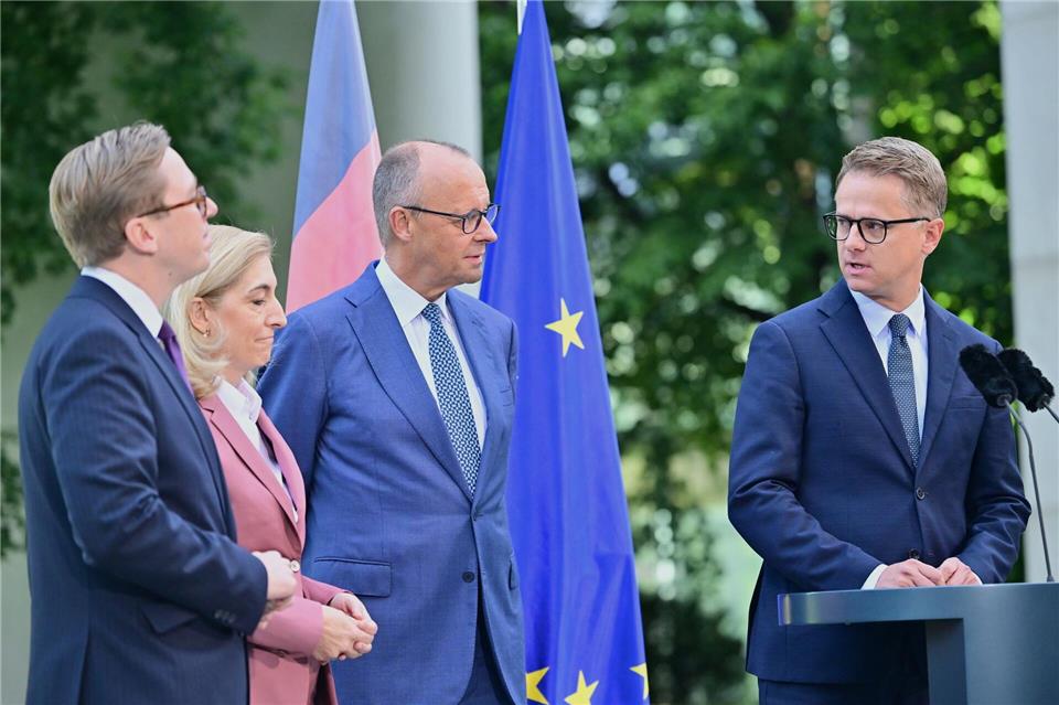 Noch ist offen, wie es mit der Regierungsumbildung weitergeht. Sebastian Gollnow/dpa