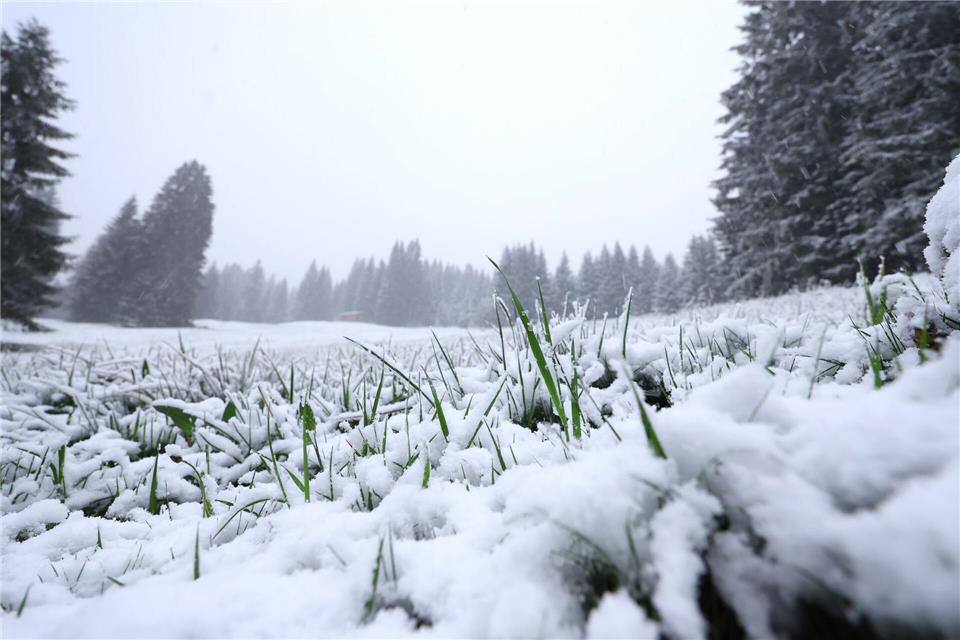 Noch kälter könnte es in der Nacht auf Mittwoch mit verbreitetem Bodenfrost in Süddeutschland werden. Karl-Josef Hildenbrand/dpa