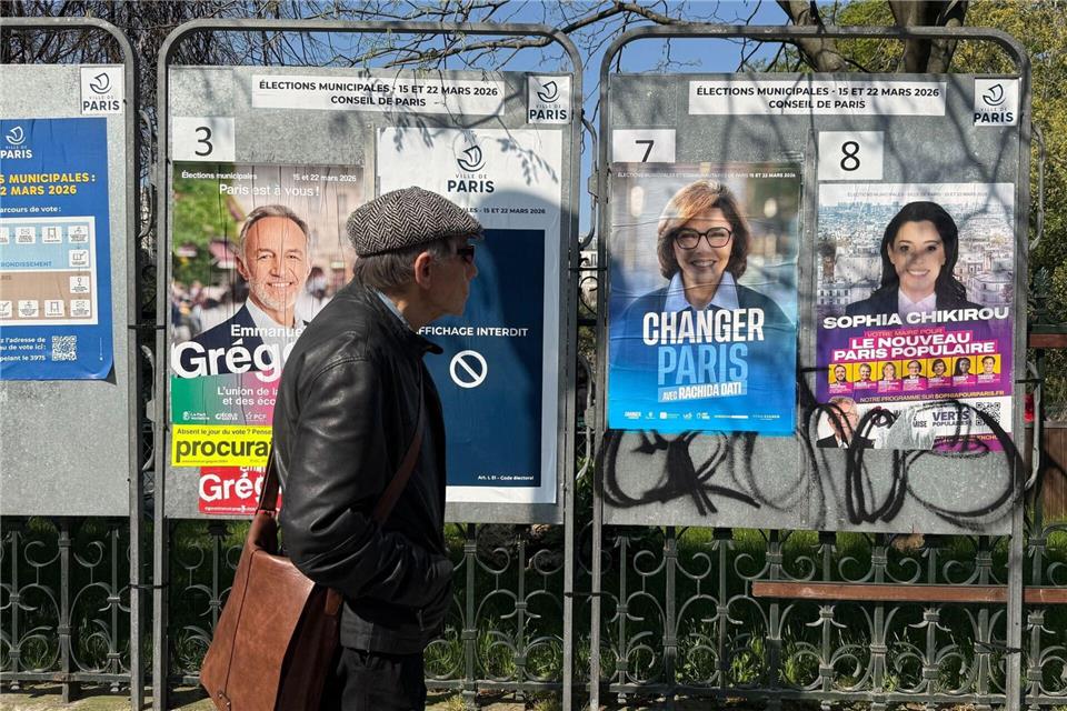 Noch kurz vor der Wahl galt der Ausgang in Paris als völlig ungewiss. (Archivbild)Rachel Sommer/dpa