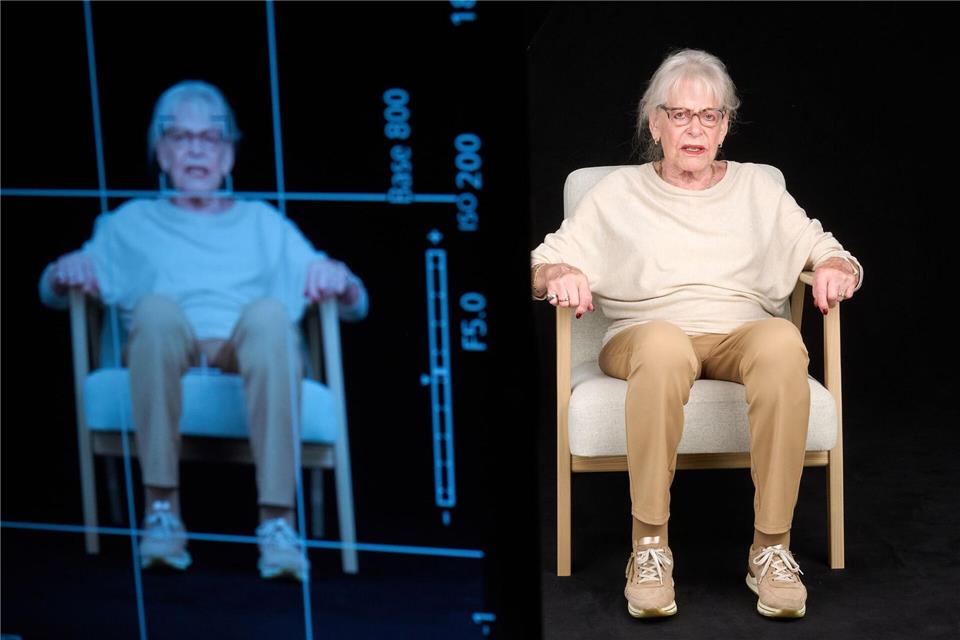 Noch laufen die letzten Arbeiten - doch in einigen Monaten soll auch das Hologramm von Eva Weyl ein Teil der Ausstellung in Essen werden. (Archivbild)Bernd Thissen/dpa