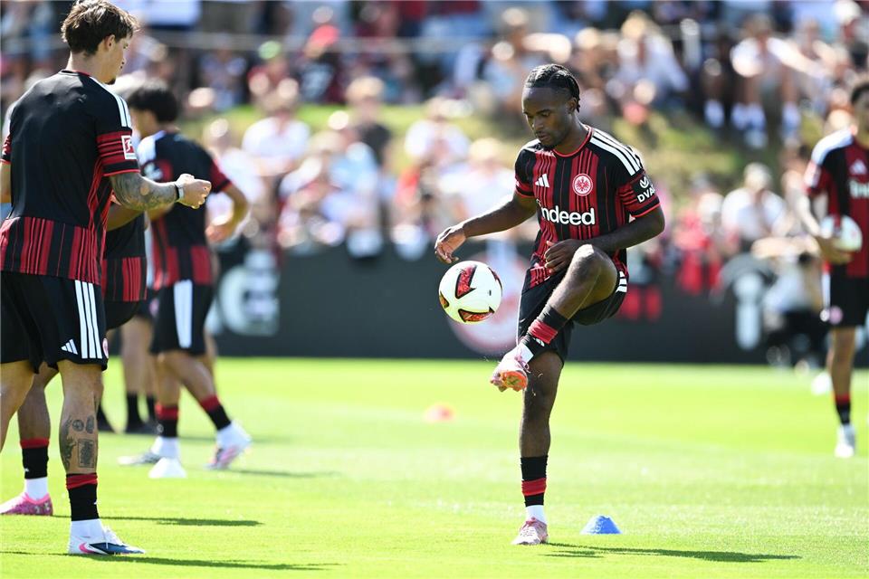 Noel Futkeu spielt in der kommenden Saison bei Aufsteiger Elversberg (Archivbild).Florian Wiegand/dpa