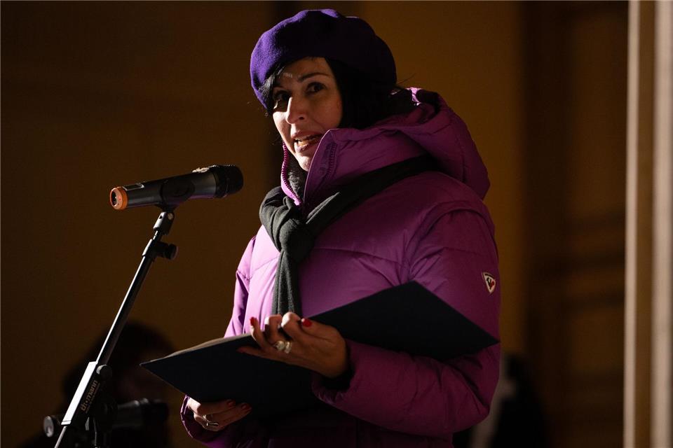 Noosha Aubel (parteilos) fordert einen stärkeren Einsatz gegen Rechtsextremismus.Markus Lenhardt/dpa