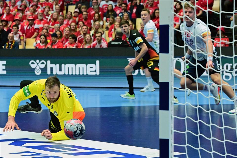 Norwegen verzweifelte am deutschen Torhüter.Sina Schuldt/dpa