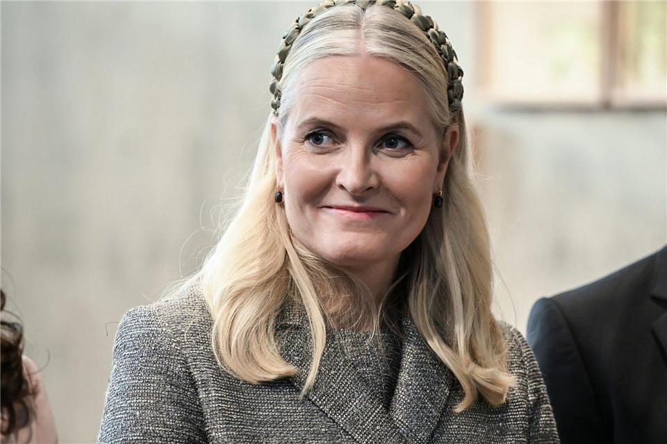 Norwegens Kronprinzessin Mette-Marit leidet unter Lungenfibrose.Jens Kalaene/dpa