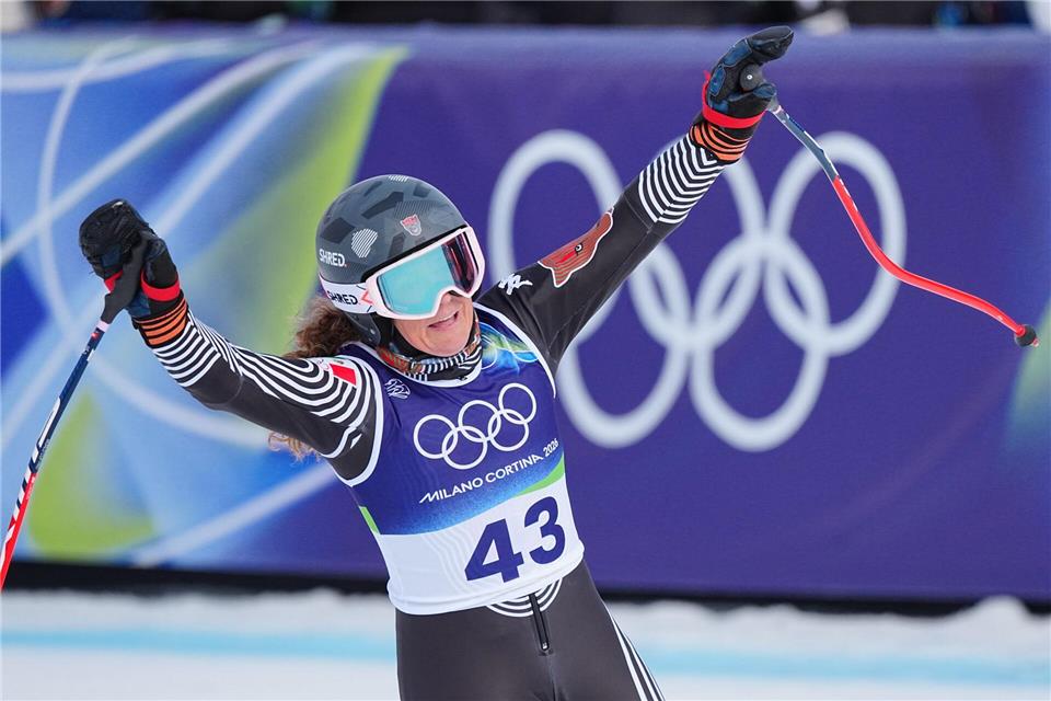 Novum bei den Spielen: Sarah Schleper und ihr Sohn starteten beide für Mexiko.Michael Kappeler/dpa