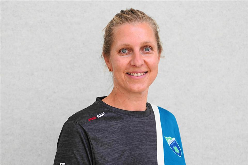 Nun auch sportlich unmittelbar an der Seite ihrer Frau: Maria Walkenhorst.