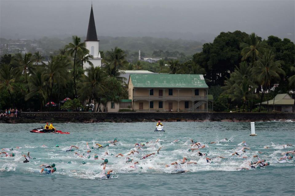 Nur das Schwimmen lief für Laura Philipp nicht optimal.Ezra Shaw/Getty Images for IRONMAN/dpa
