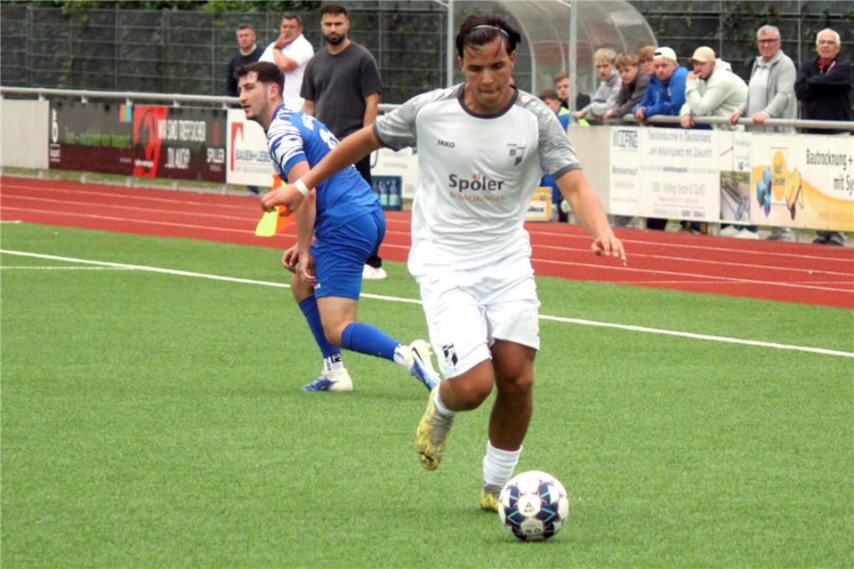 Nur ein Beispiel für den Heidener Jugendstil: Der 18-jährige Philipp Loskill kam aus der U19 des SV Schermbeck.