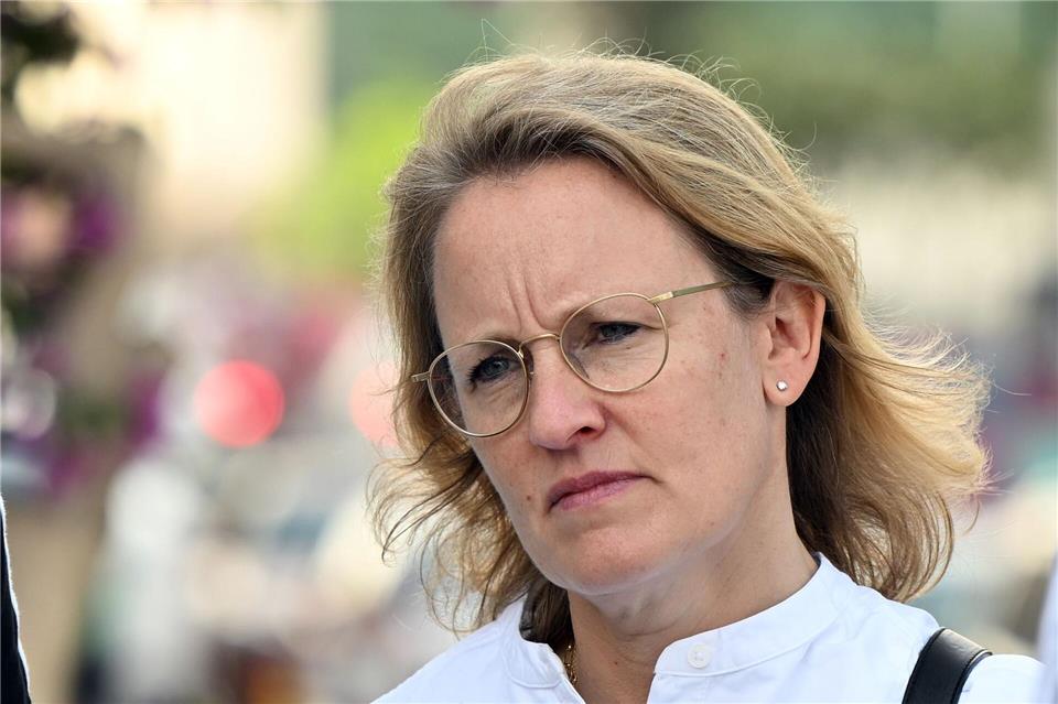 Nur knapp ein Jahr an der DFL-Spitze: Donata Hopfen. (Archivbild)Federico Gambarini/dpa