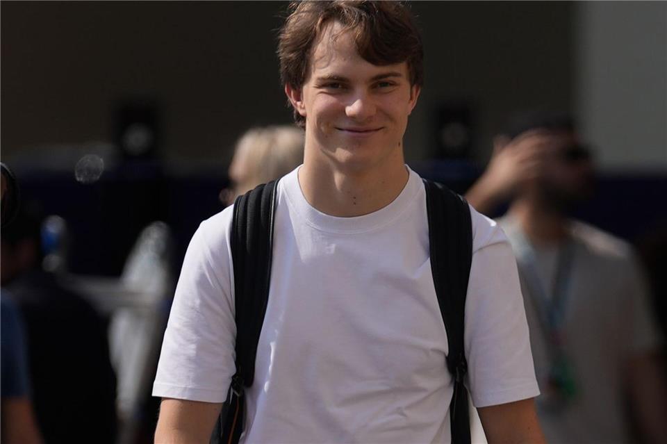 Nur noch Dritter mit den rechnerisch geringsten WM-Chancen: Oscar Piastri.Altaf Qadri/AP/dpa