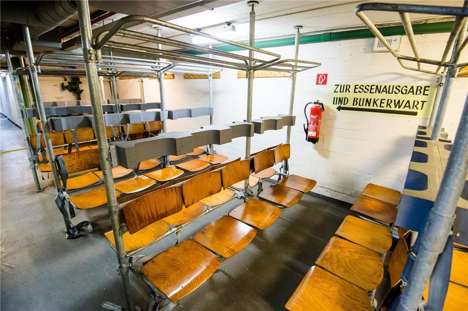 Nur noch Museumscharakter: In Hamburg gibt es derzeit keine funktionstüchtigen Schutzräume. (Archivbild) Daniel Bockwoldt/dpa/dpa-tmn