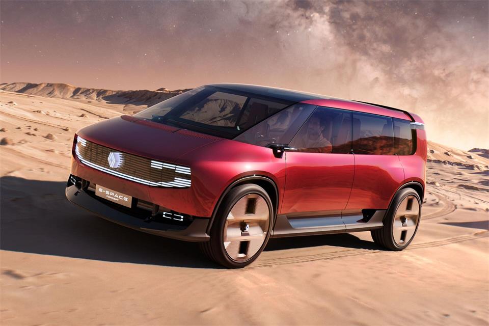 Nur virtuell auf dem Mars: Renault stellt den E-Space als Einzelstück auf dem Pariser Autosalon vor.Renault/dpa-tmn