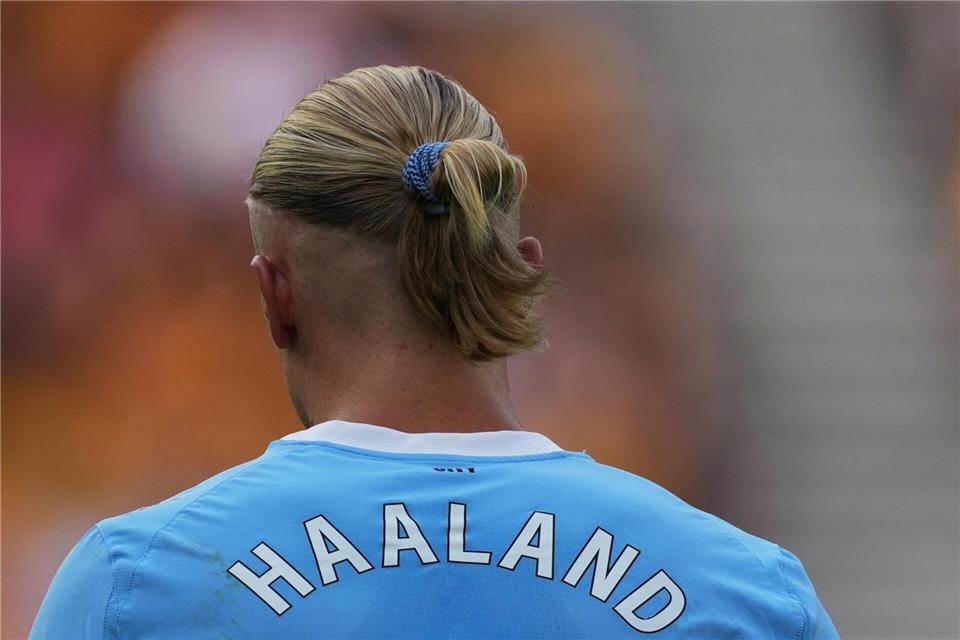 Ob die Änderung auch für das Manchester-Trikot gilt, ist unklar. (Archivbild)Dave Shopland/AP/dpa