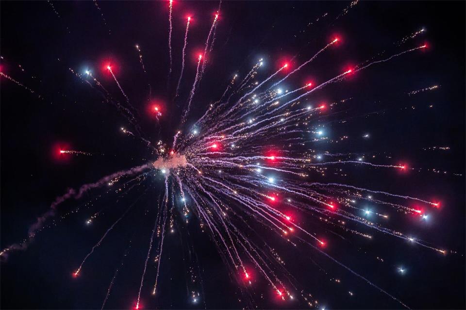 Ob die Bayern vom Feuerwerk vor dem Hotel gestört wurden? (Archivbild)Silas Stein/dpa