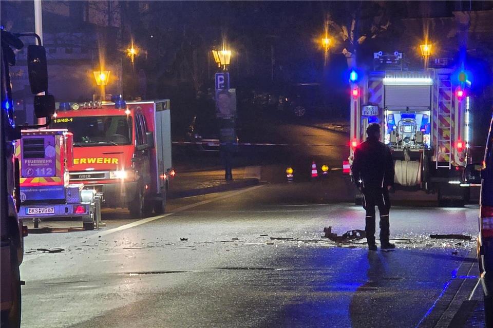 Ob die Kriminellen auch Geld erbeuteten, war zunächst unklar.Kevin Sch��ler/TNN/dpa