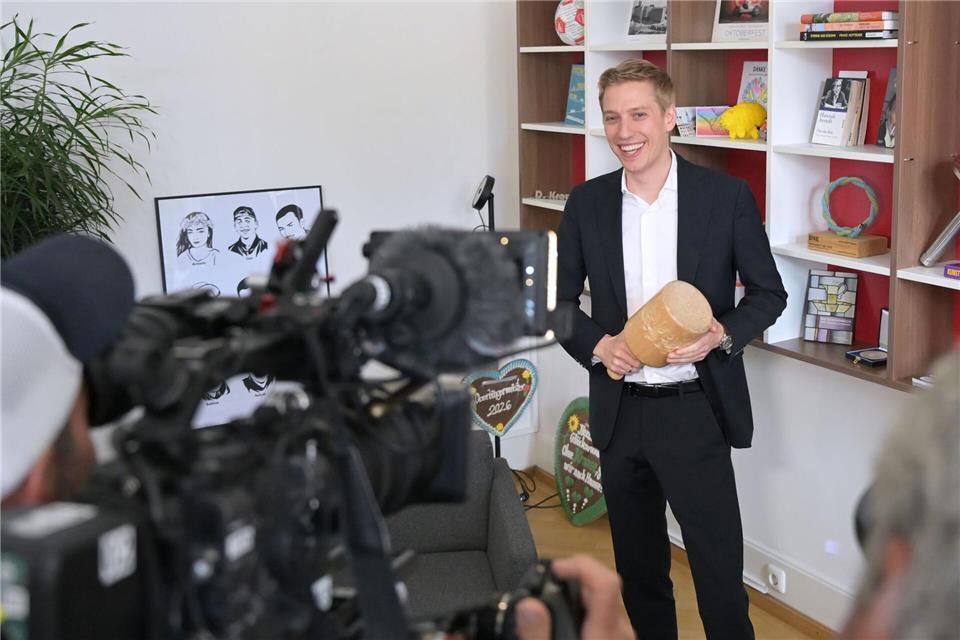 Ob er mit zwei Schlägen anzapfen wird, ist die entscheidende Frage. (Archivbild)Malin Wunderlich/dpa