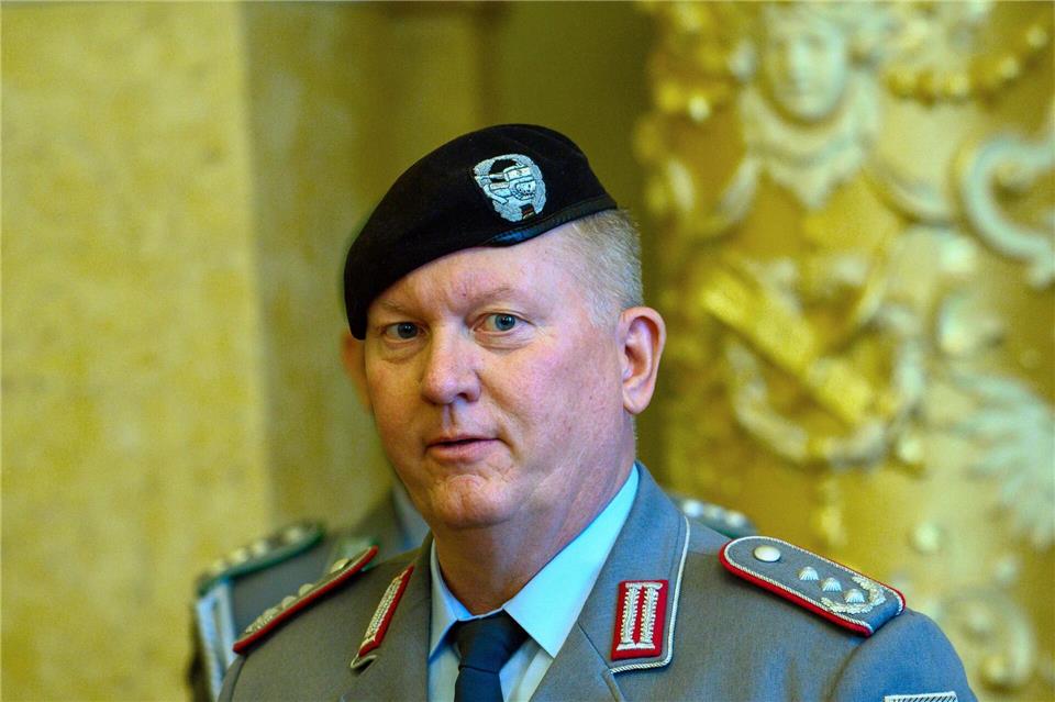 Oberst Thorsten Alme führt künftig das Landeskommando Sachsen-Anhalt.Klaus-Dietmar Gabbert/dpa