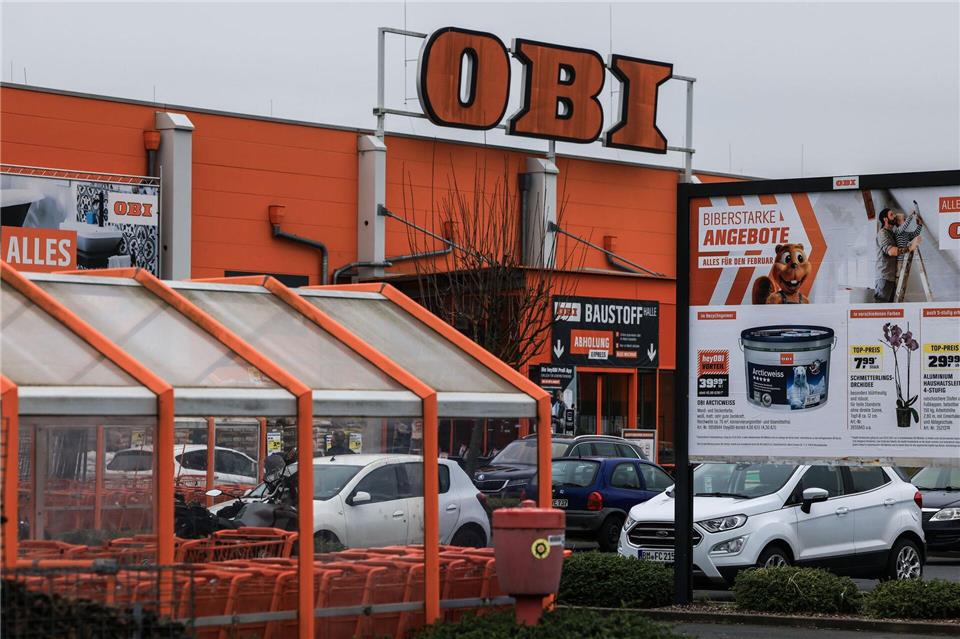 Obi zählt mit etwa 350 Filialen hierzulande zu den größten Baumarktketten.Oliver Berg/dpa