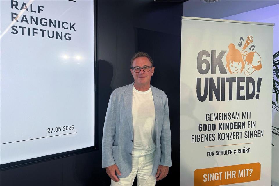 ÖFB-Teamchef Ralf Rangnick ist großer Musikliebhaber und setzt sich als Stifter für Bildungsprojekte ein.Matthias Röder/dpa
