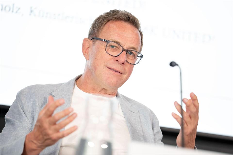 ÖFB-Teamchef Ralf Rangnick liebt es, im Auto oder unter der Dusche zu singen.Georg Hochmuth/APA/dpa