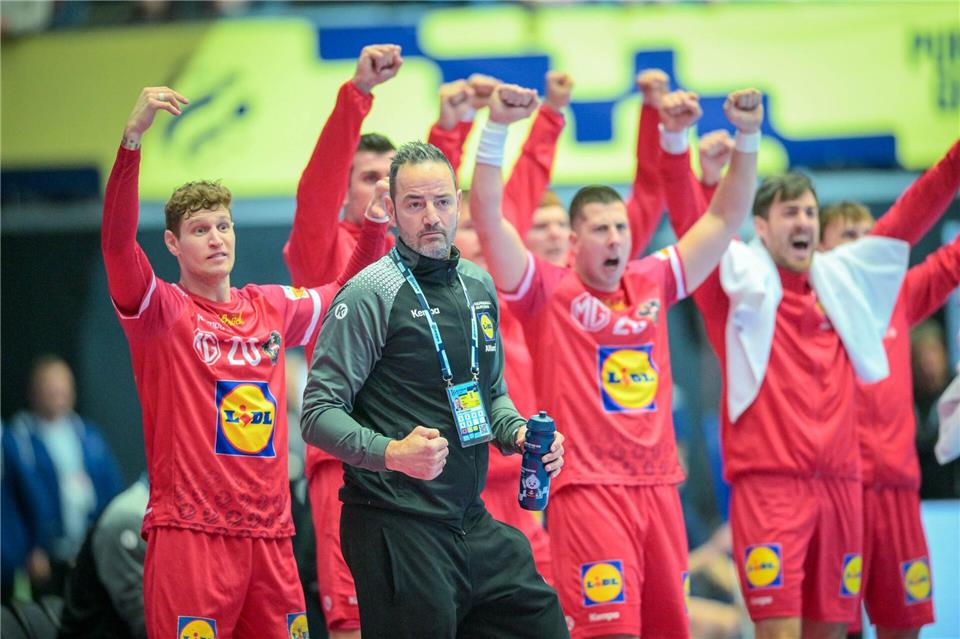 Österreich hat den deutschen Handballern bei der EM Schützenhilfe geleistet. Sina Schuldt/dpa