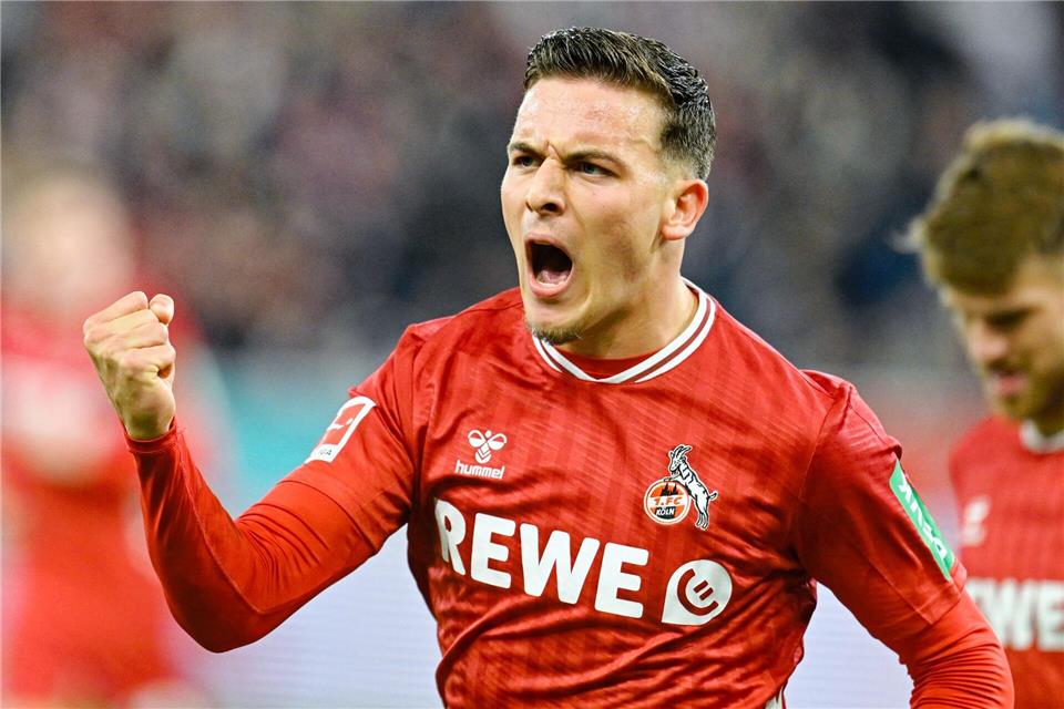 Offen, ob er gegen den FC Augsburg in der Startelf des 1. FC Köln steht: Saïd El Mala. (Archivbild)Uwe Anspach/dpa
