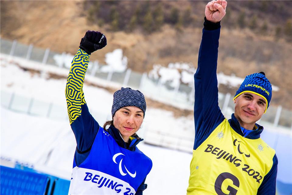 Oksana Schischkowa bei den Paralympics 2022. (Archivbild)Jens Büttner/dpa-Zentralbild/dpa