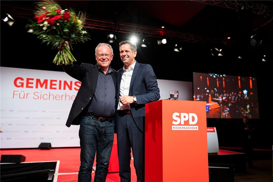 Olaf Lies löste Stephan Weil im Frühjahr 2025 als Ministerpräsident und SPD-Landeschef ab. (Archivbild)Michael Matthey/dpa