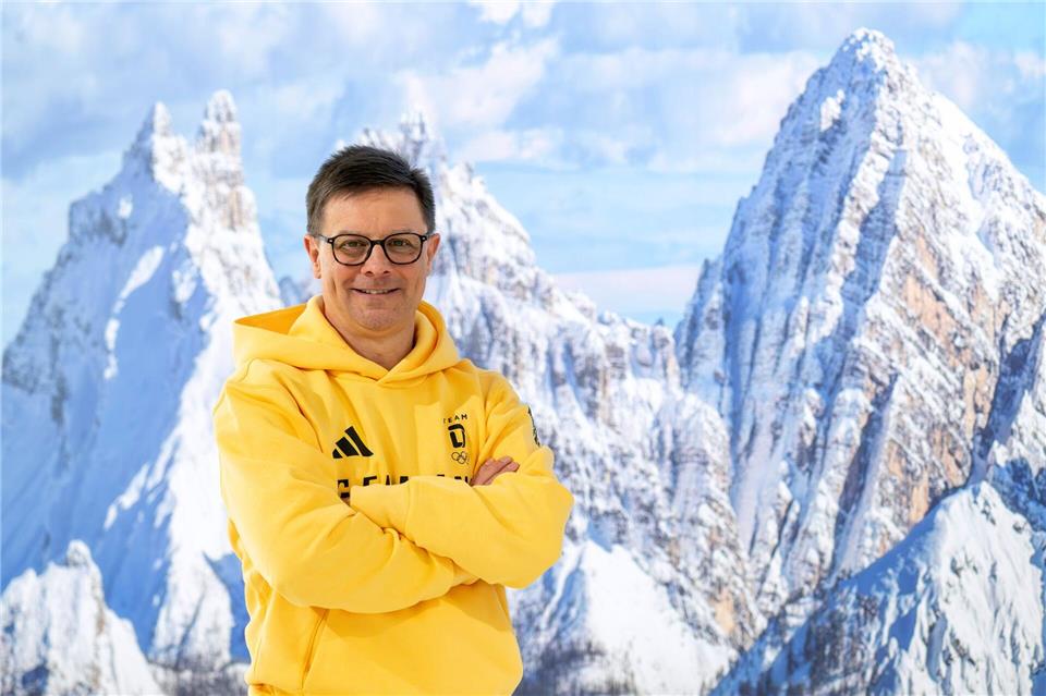 Olaf Tabor ist Chef de Mission des deutschen Olympia-Teams in Italien.Peter Kneffel/dpa