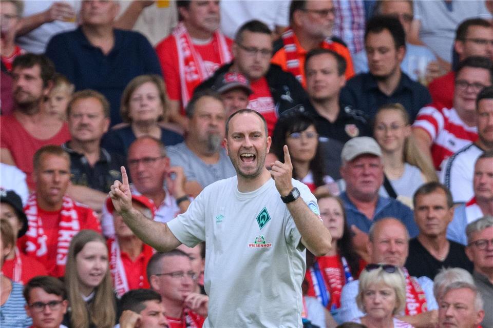 Leipzig will in Cottbus „turbulenten Spielverlauf“ vermeiden Ole Werner spielt im DFB-Pokal erneut bei Energie Cottbus. Diesmal mit RB Leipzig. (Archivbild)Robert Michael/dpa