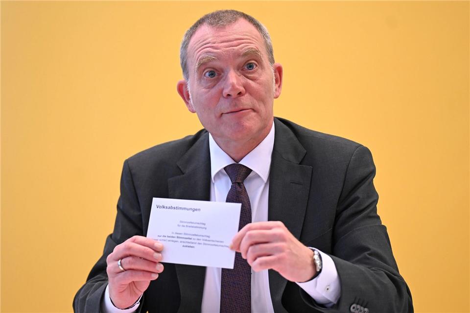 Oliver Rudolf ist Hamburgs Landeswahlleiter. David Hammersen/dpa