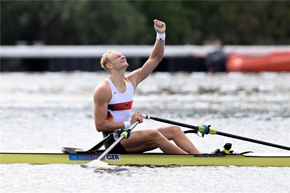 Oliver Zeidler gewinnt bei der WM Silber. (Archivbild)Sebastian Kahnert/dpa
